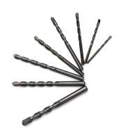 Twist Drill Bits for Hammer drills Concrete masonry Hard Stone wall brick sds max shank tungsten carbide tip power tools